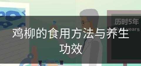 鸡柳的食用方法与养生功效(鸡柳的食用方法与养生功效与作用)